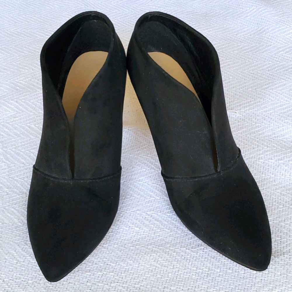 Black Stiletto Booties Size 6E